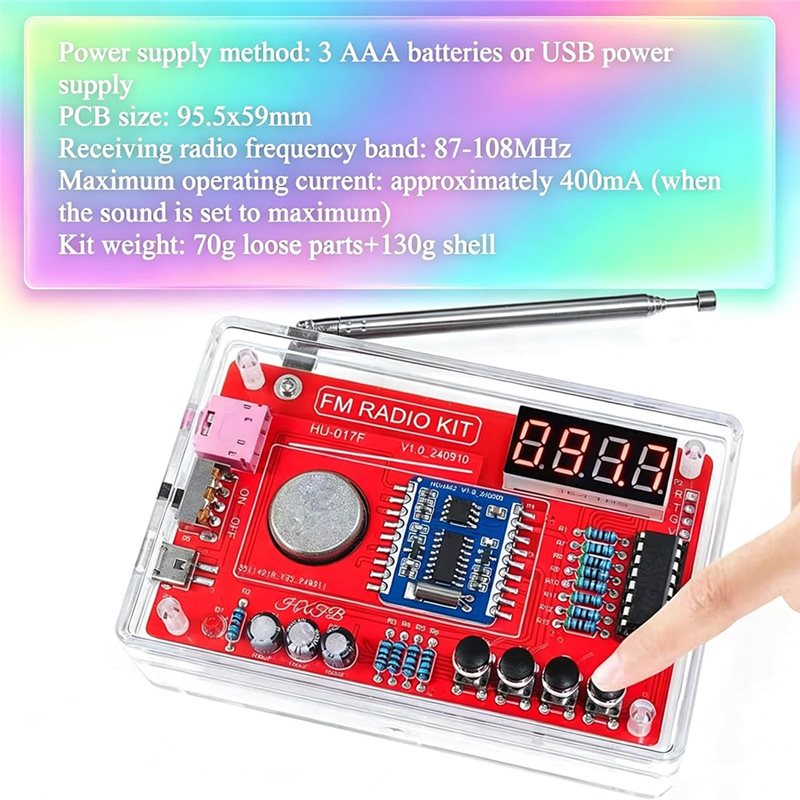 AT82-Stereo FM Radio For Educa – Useful Diy Electronics Projects recenzja i cena
